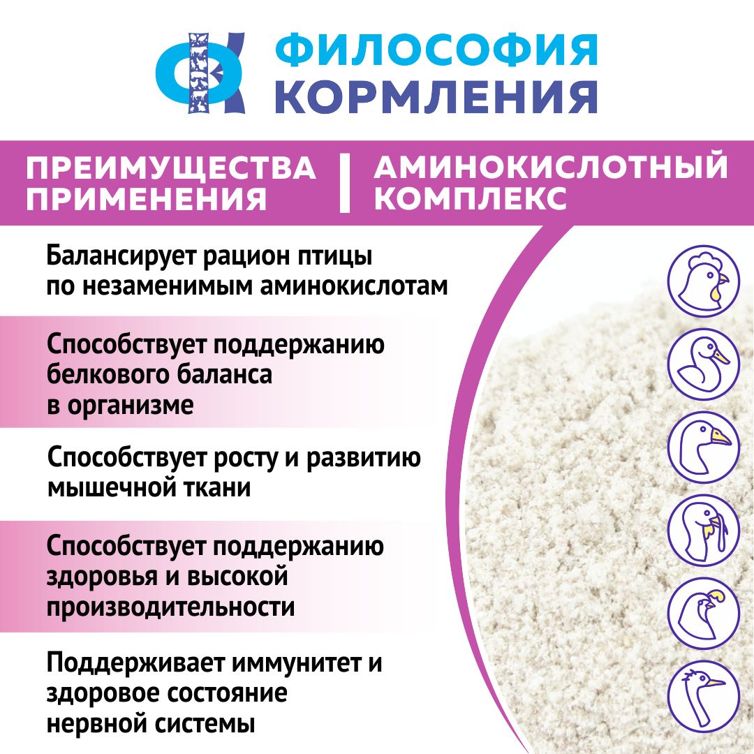 Аминокислотный Концентрат для Птицы, ККС ФК, 10 кг